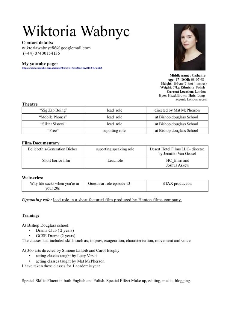 Resume For Actors ricky gervais actor resume 1 Sided Acting Resume Acting Resume Template Is Very Useful Resume For Actors how to format your acting rsum and headshots 1 Sided Acting Resume Acting Resume Template Is Very Useful